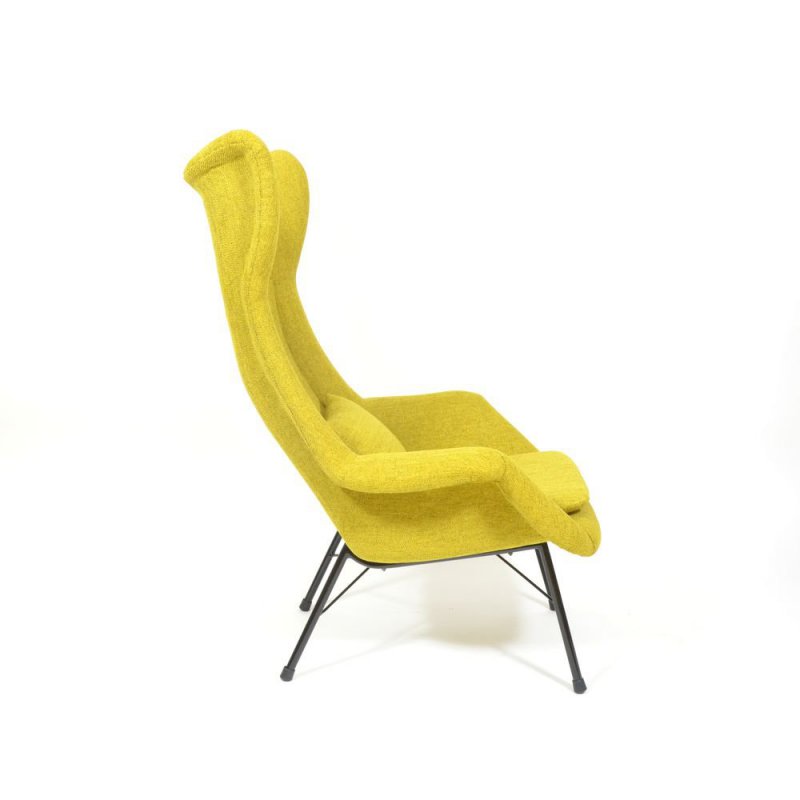 Yellow Fibreglass chair