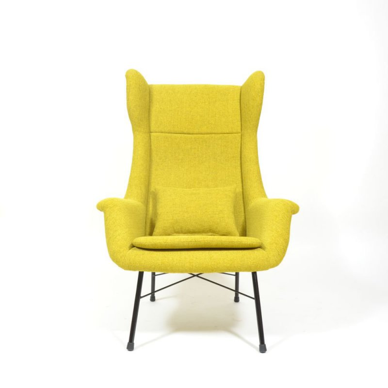 Yellow Fibreglass chair