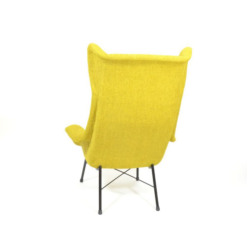 Yellow Fibreglass chair